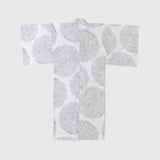 ¥手染め浴衣(メンズ)「marina - moji003」marina