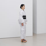 ¥手染め浴衣(レディース)「marina - moji003」marina