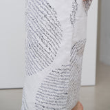 ¥手染め浴衣(レディース)「marina - moji003」marina