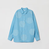 ¥イージーケアアートパネルシャツ「marina - moji003」marina