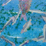 ¥「逃げる鯛、追うイワシ」原画作品Masaomi Aoki