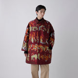 Jacquard Over Coat「ik ga in't weekend naar verjaardagsfeest」