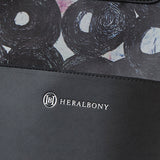 ¥リサイクルレザーバッグ(M)「(無題)(丸)」Sanae Sasaki