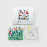 ¥ギフトセット サブバッグ(M)『クリームソーダ』&ハンカチーフ『数字』HERALBONY