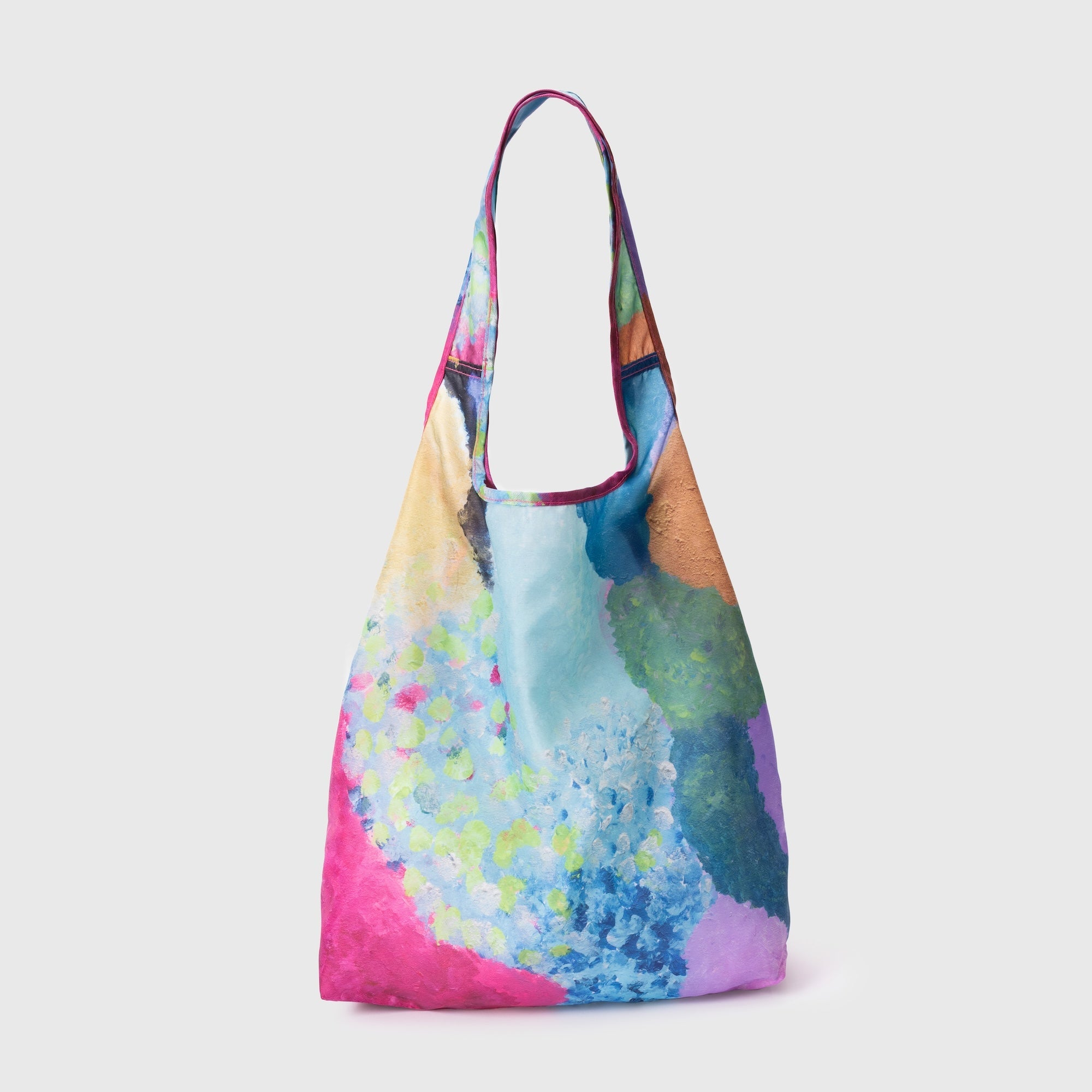 ¥ギフトセット サブバッグ(M)『How are you guys?』 &タオルハンカチ『シアワセピンク』HERALBONY