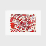 Art d'intérieur « Musique Rouge »