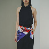 ¥シルクサテンスカーフ「My Favourite Beatles Songs」(Paris Edition)Joel Jamensky