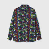 ¥レギュラーカラーシャツ「My world」Kaoru Iga