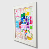 ¥「数字の虹」原画作品Nozomi Fujita