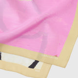 ¥【予約商品|3月下旬お届け】シルクスカーフ「Numbers」Nozomi Fujita