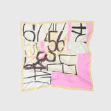 ¥【予約商品|3月下旬お届け】シルクスカーフ「Numbers」Nozomi Fujita