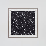 ¥シルクサテンスカーフ「(無題)(丸)」(Paris Edition)Sanae Sasaki