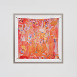 ¥シルクサテンスカーフ「りんごのブーケ」(Paris Edition)Yuh Mitani