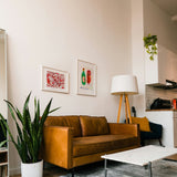 Art d'intérieur « Musique Rouge »