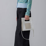 ¥Recycled Leather Bag(S)「heart-mm2024」marina