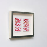 ¥「Red Brush Card 2607」「Red Brush Card 2608」原画作品marina