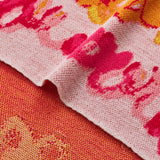 ¥ジャガードマフラー「red gradation brush1 - mm2025」marina