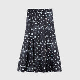 ¥サテンスカート「(無題)(丸)」【Sサイズのみ予約商品|11月下旬お届け】Sanae Sasaki