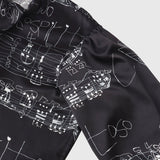 ¥Satin Bow Tie Blouse「楽譜 spiritoso」Koji Nishioka