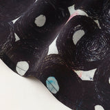 ¥Satin Bow Tie Blouse「(無題)(丸)」Sanae Sasaki