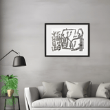 ¥「点と線」原画作品Satoshi Morita