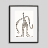 ¥「点と線」原画作品Satoshi Morita