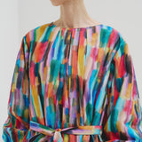 ¥クルーネックワンピース「Scratch Works Yay!Yay! 2023 AOZORA」Yukihito Okabe