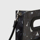 ¥リサイクルレザーバッグ(S)「(無題)(丸)」Sanae Sasaki