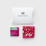 ¥ギフトセット サブバッグ(S)『How are you guys?』 &タオルハンカチ『シアワセピンク』HERALBONY