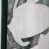 ¥「くじらとサメ」原画作品Shunichi Iwase