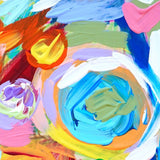 ¥「バラのスカーフ」原画作品Taisuke Kinugasa