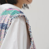 ¥ツイードジレ〈Textile Artwork by Yoshiko〉「無題」Yoshiko