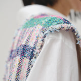 ¥ツイードジレ〈Textile Artwork by Yoshiko〉「無題」Yoshiko