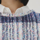 ¥ツイードジレ〈Textile Artwork by Yoshiko〉「無題」Yoshiko