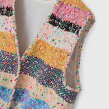 ¥ツイードジレ〈Textile Artwork by Yoshiko〉「無題」Yoshiko