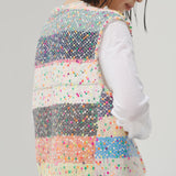 ¥ツイードジレ〈Textile Artwork by Yoshiko〉「無題」Yoshiko