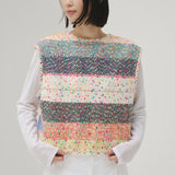 ¥ツイードジレ〈Textile Artwork by Yoshiko〉「無題」Yoshiko