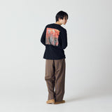 ¥ロングスリーブTシャツ「迷路」Yu Takada