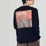 ¥ロングスリーブTシャツ「迷路」Yu Takada