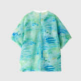¥シアーラッセルTシャツ「ノースウエスト航空」Shigetaka Wada