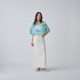 ¥シアーラッセルTシャツ「ノースウエスト航空」Shigetaka Wada