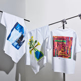 ¥アートバックプリントTシャツ「菜の花」Kaoru Iga