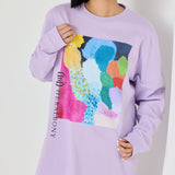 ¥ロングスリーブTシャツ「How are you guys?」Kayano Tanida