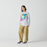 ¥ロングスリーブTシャツ「How are you guys?」Kayano Tanida