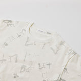 ¥アートグラフィックTシャツ【限定カラー】「無題(let it be)」Sayaka Sanpei