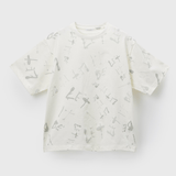 ¥アートグラフィックTシャツ【限定カラー】「無題(let it be)」Sayaka Sanpei