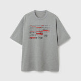 ¥アートグラフィックTシャツ「marina - moji10」marina