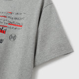 ¥アートグラフィックTシャツ「marina - moji10」marina