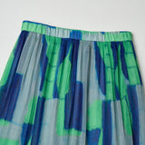 ¥レイヤードプリーツスカート「TOBU」Takashi Maeda