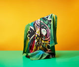 ¥シルクスカーフ「untitled」Thorsten Raab